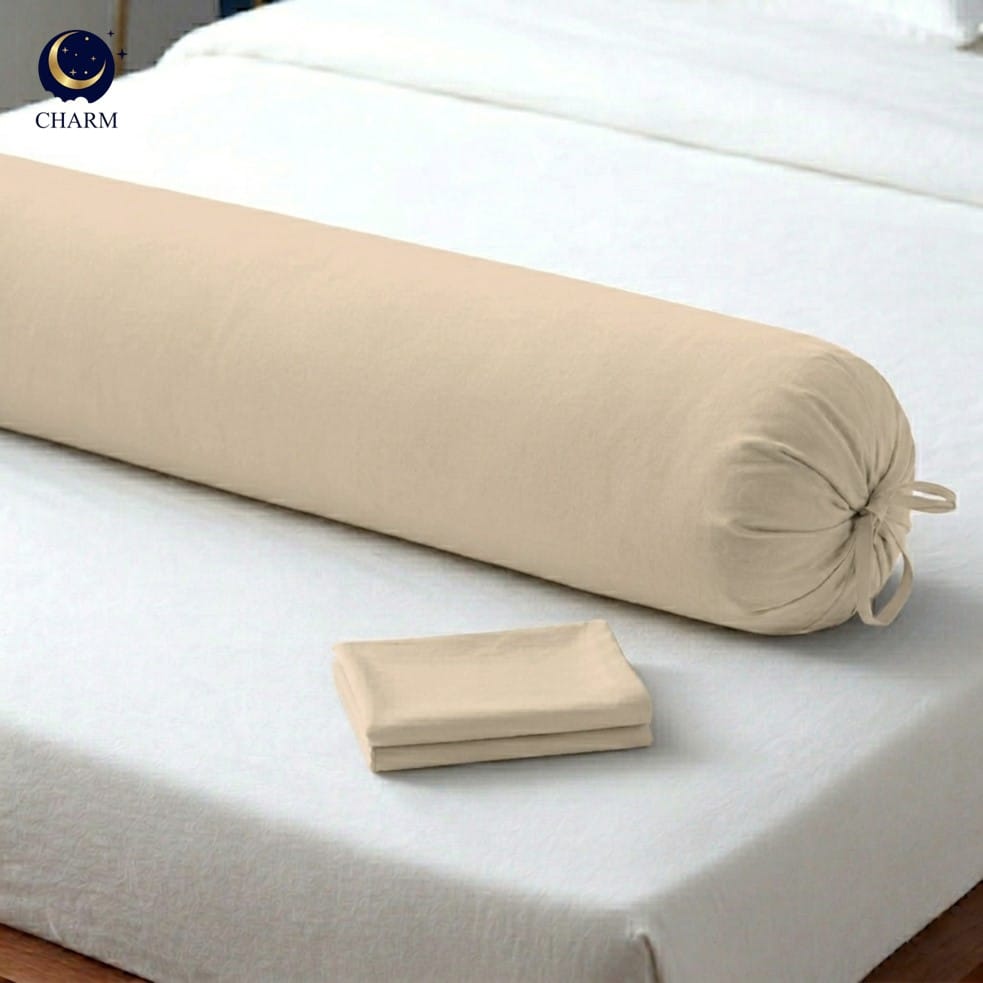 ปลอกหมอนข้าง CHARM AEROSOFT™ สี BEIGE_6